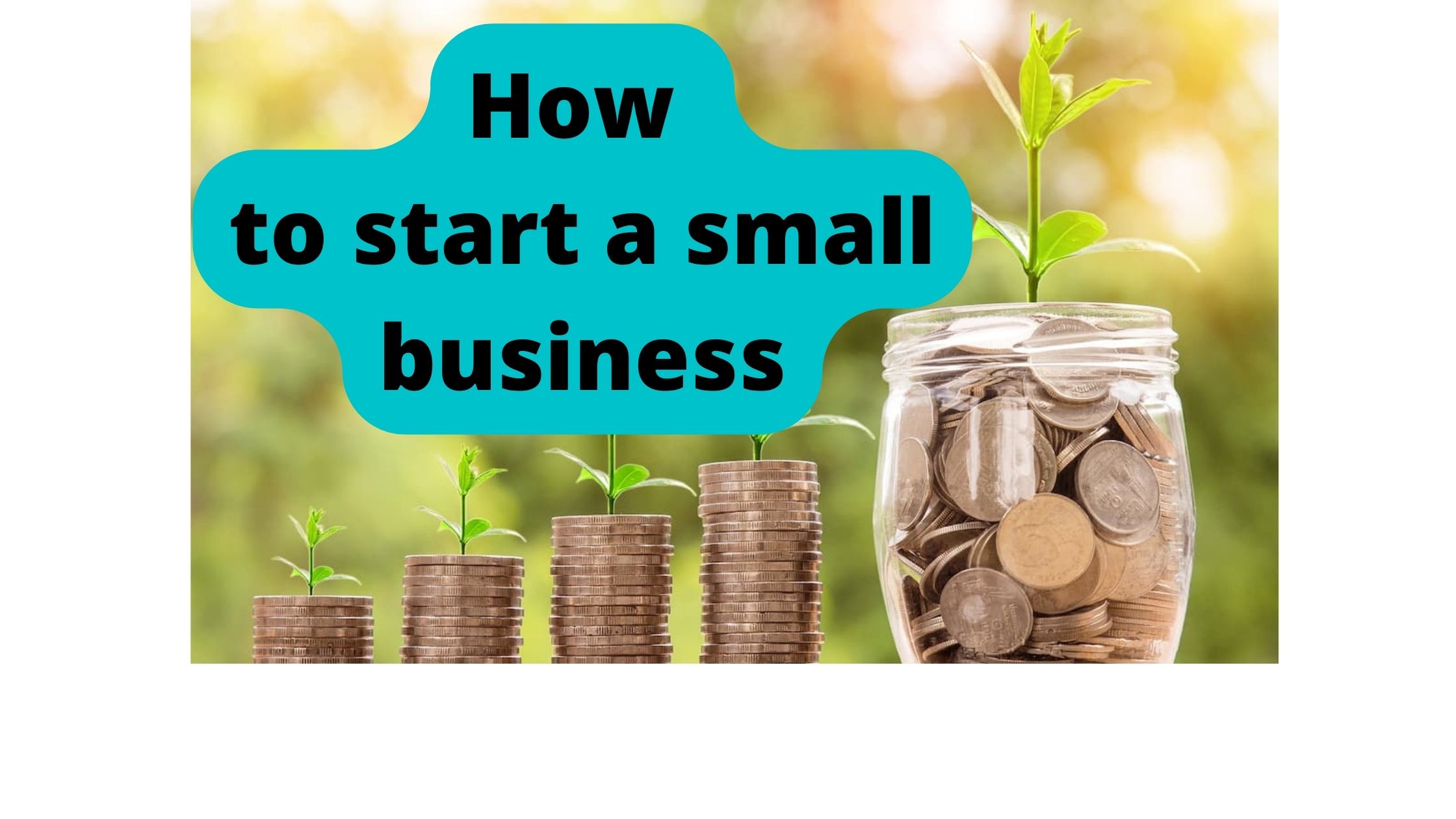 How to start a small business