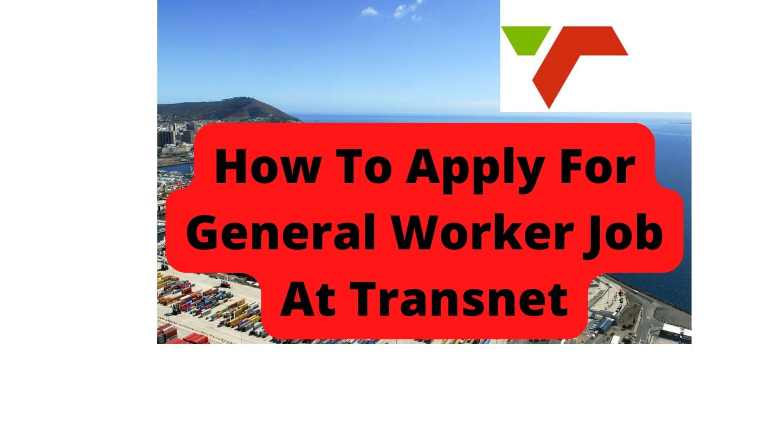 How To Apply For General Worker Job At GovPage.ZA