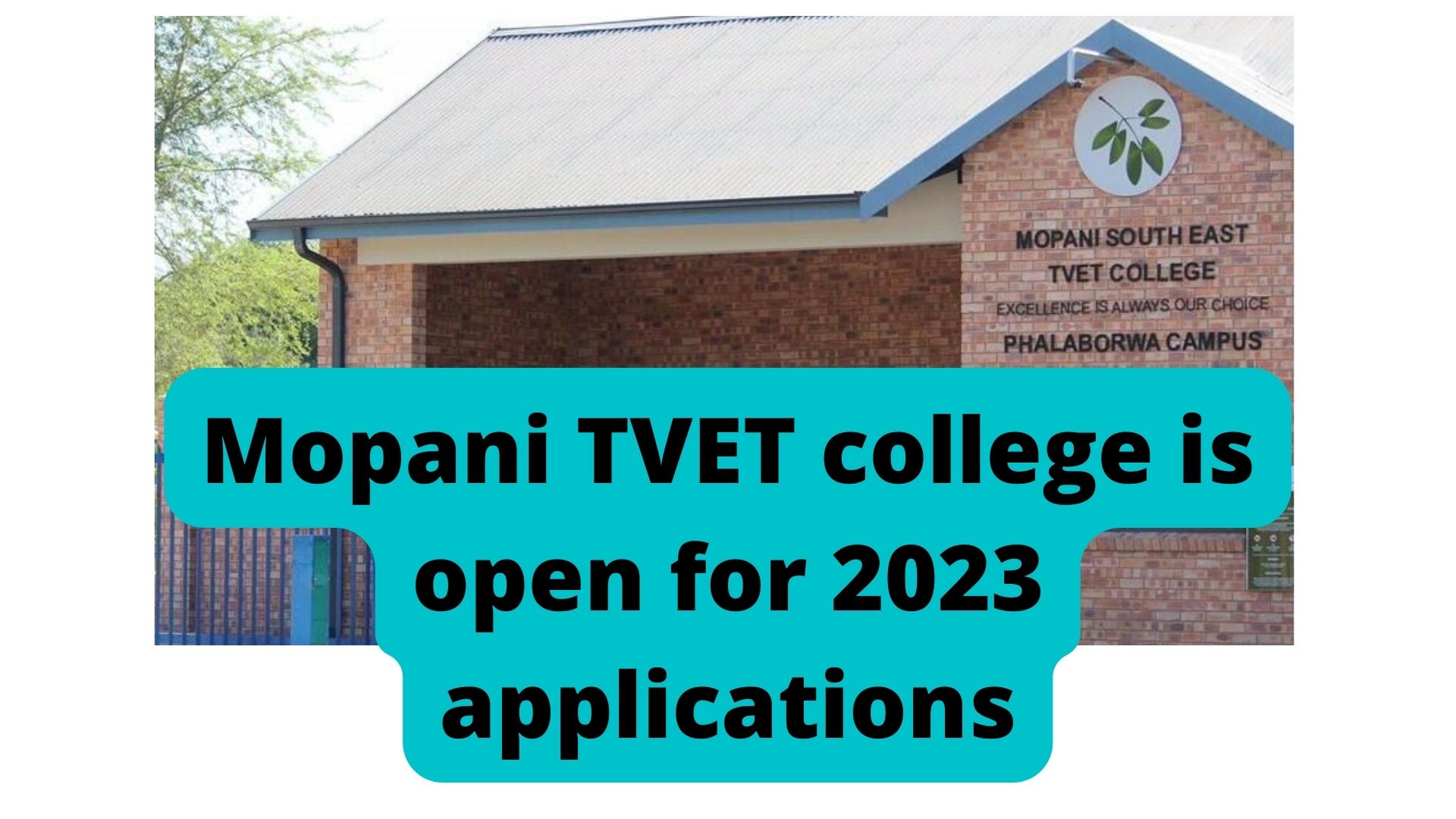 Mopani TVET college is open for 2023 applications
