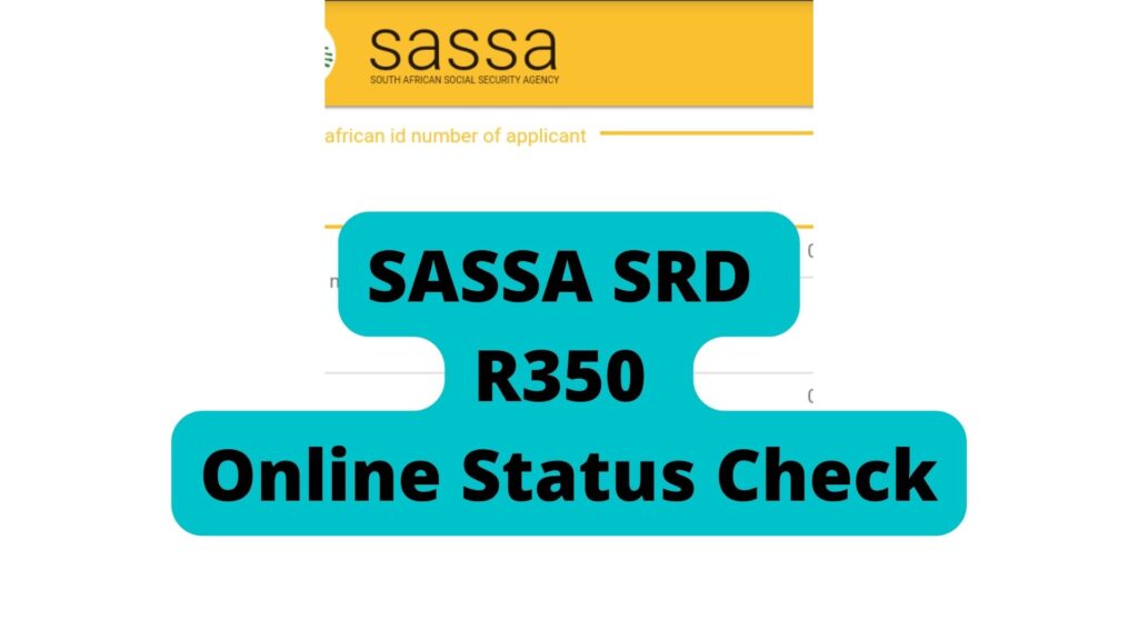 ''SASSA R350 Status Check'' GovPage.ZA