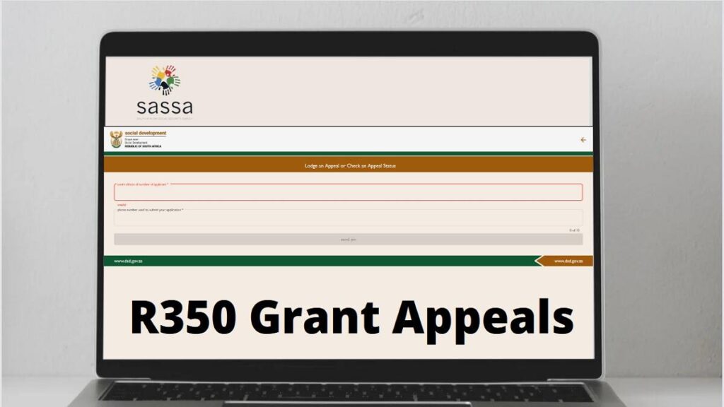 How Do I Appeal My Sassa R350 Grant Online