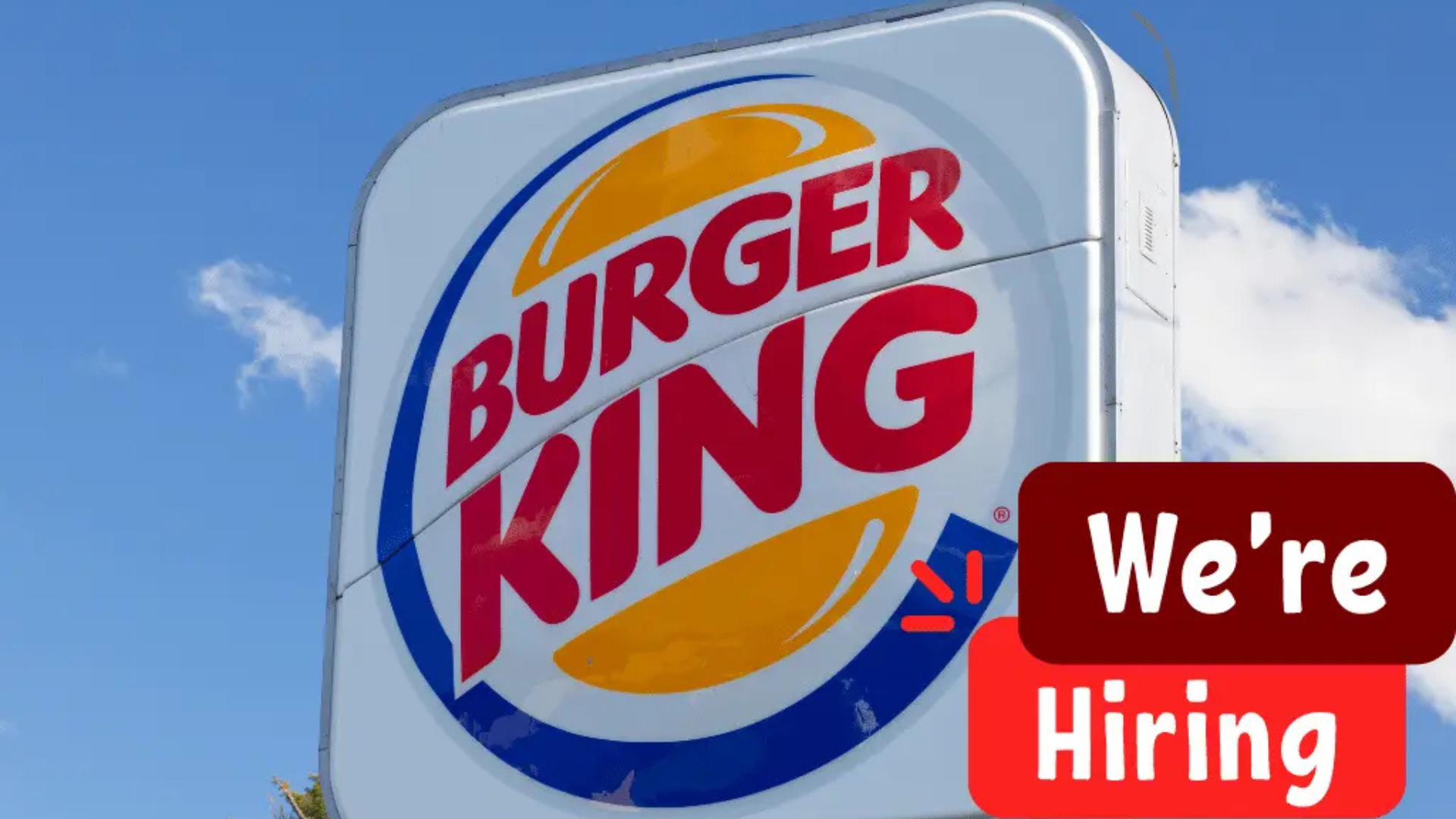 Apply For Jobs At Burger King