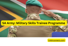 SA Army: Military Skills Trainee Programme 