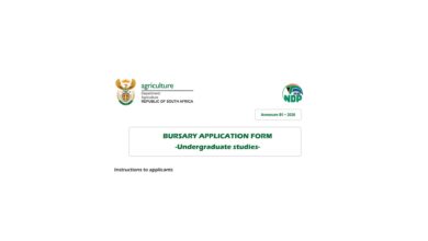 Agricultural Bursaries 2026