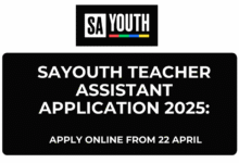 SAYouth Teacher Assistant Application 2025