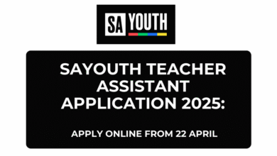 SAYouth Teacher Assistant Application 2025