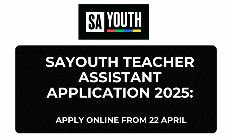 SAYouth Teacher Assistant Application 2025