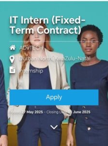 Varsity College IT Internships