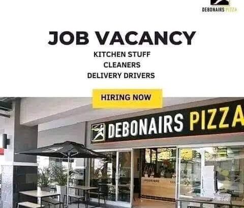 Debonairs Pizza is Hiring