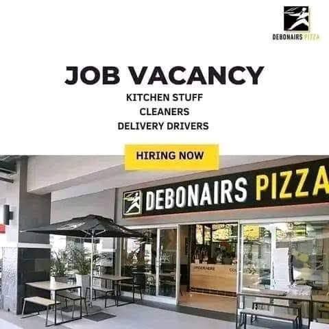 Debonairs Pizza is Hiring